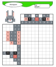 Monogram Çalışma Sayfaları